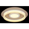 Zara Plafonnier Luminaires Globo Lighting LED Sable, Blanc, 1 lumière