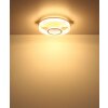 Zara Plafonnier Luminaires Globo Lighting LED Sable, Blanc, 1 lumière