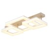 Zara Plafonnier Luminaires Globo Lighting LED Sable, Blanc, 1 lumière