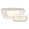 Mosaiko Plafonnier Luminaires Globo Lighting LED Sable, Blanc, 1 lumière, Télécommandes