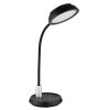 Kirk Lampe à poser Luminaires Globo Lighting LED Noir, Argenté, 1 lumière
