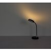 Kirk Lampe à poser Luminaires Globo Lighting LED Noir, Argenté, 1 lumière