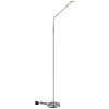 Silvio Lampadaire Luminaires Globo Lighting LED Nickel mat, 1 lumière