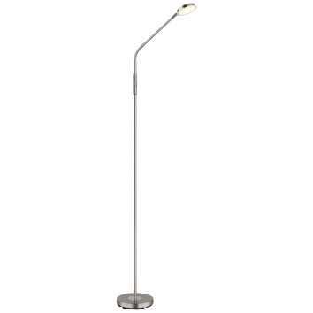 Silvio Lampadaire Luminaires Globo Lighting LED Nickel mat, 1 lumière