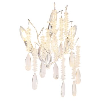 Kinga Applique murale Luminaires Globo Lighting Argenté, 3 lumières