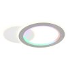 Mavis Plafonnier Luminaires Globo Lighting LED Blanc, 1 lumière, Télécommandes, Changeur de couleurs
