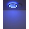 Mavis Plafonnier Luminaires Globo Lighting LED Blanc, 1 lumière, Télécommandes, Changeur de couleurs