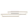 Wilton Plafonnier Luminaires Globo Lighting LED Blanc, 1 lumière