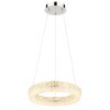 Laurel Suspension Luminaires Globo Lighting LED Chrome, 1 lumière, Télécommandes