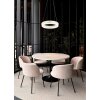 Laurel Suspension Luminaires Globo Lighting LED Chrome, 1 lumière, Télécommandes