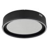 Mirrora Plafonnier Luminaires Globo Lighting LED Noir, 1 lumière, Télécommandes