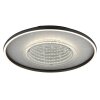 Mirrora Plafonnier Luminaires Globo Lighting LED Chrome, Noir, Argenté, 1 lumière