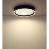 Mirrora Plafonnier Luminaires Globo Lighting LED Noir, 1 lumière, Télécommandes