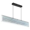 Mirrora Suspension Luminaires Globo Lighting LED Noir, 1 lumière, Télécommandes