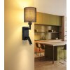 Zamora Applique murale Luminaires Globo Lighting Noir, 1 lumière