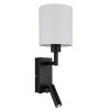Zamora Applique murale Luminaires Globo Lighting Noir, 1 lumière