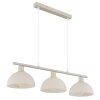 Selma Suspension Luminaires Globo Lighting Sable, 3 lumières