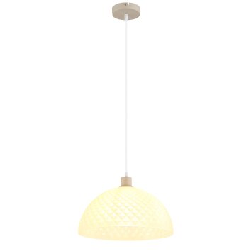 Selma Suspension Luminaires Globo Lighting Sable, 1 lumière
