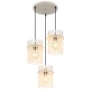 Gorley Suspension Luminaires Globo Lighting Sable, 3 lumières