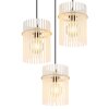 Gorley Suspension Luminaires Globo Lighting Sable, 3 lumières