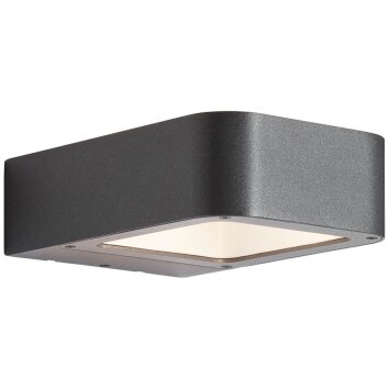 Applique murale d'extérieur AEG Phelia LED Anthracite, 1 lumière