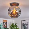 Ripoll Plafonnier, Boule lumineuse Fumé, 1 lumière