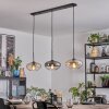 Mertola Suspension, Suspension Noir, 3 lumières