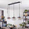 Mertola Suspension, Suspension Noir, 3 lumières