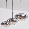 Mertola Suspension, Suspension Noir, 3 lumières
