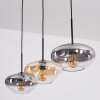 Mertola Suspension, Suspension Noir, 3 lumières