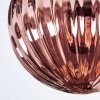 Chehalis Plafonnier, Boule lumineuse Or, Noir, 3 lumières