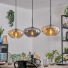 Mertola Suspension, Suspension Noir, 3 lumières
