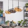Mertola Suspension, Suspension Noir, 3 lumières