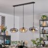 Mertola Suspension, Suspension Noir, 3 lumières