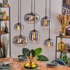 Apedo Suspension, Suspension Clair, Fumé, 6 lumières