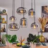 Apedo Suspension, Suspension Clair, Fumé, 6 lumières