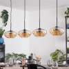 Mertola Suspension, Suspension Ambre, 4 lumières