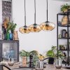 Mertola Suspension, Suspension Ambre, 3 lumières