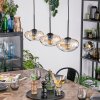 Mertola Suspension, Suspension Ambre, Clair, 3 lumières