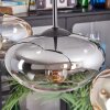Mertola Suspension, Suspension Ambre, Clair, Fumé, 3 lumières