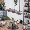 Mertola Suspension, Suspension Fumé, 3 lumières