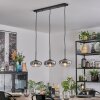 Mertola Suspension, Suspension Clair, Fumé, 3 lumières