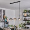 Mertola Suspension, Suspension Ambre, Clair, Fumé, 3 lumières