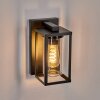 Portalis Lampe murale d´extérieur, Applique murale Noir, 1 lumière