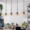 Mertola Suspension, Suspension Ambre, Clair, 4 lumières