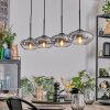 Mertola Suspension, Suspension Clair, Fumé, 4 lumières