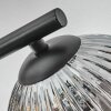 Ripoll Plafonnier, Boule lumineuse Ambre, Clair, Fumé, 3 lumières