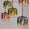 Lauden Suspension, Suspension Bleu, Vert, Clair, Cuivré, 6 lumières