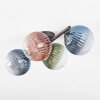 Chehalis Plafonnier, Boule lumineuse Bleu, Vert, Clair, Cuivré, 4 lumières