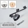 Chehalis Plafonnier, Boule lumineuse Ambre, Clair, Fumé, 3 lumières